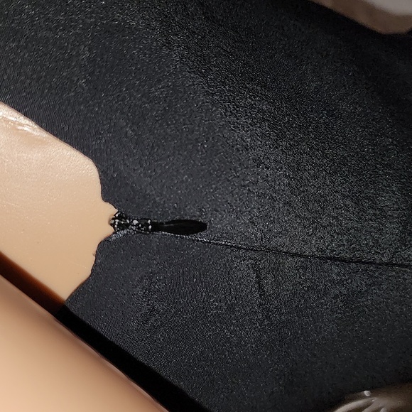 Anthropologie Elevenses Alexa Ruffle Black Romper Size 6 Small - Picture 11 of 15